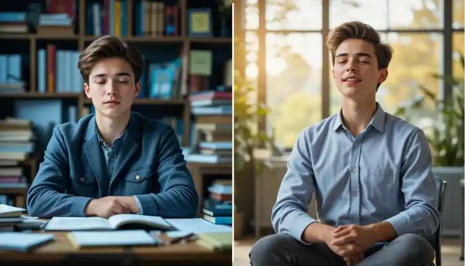 Sophrologie des adolescents et stress scolaire