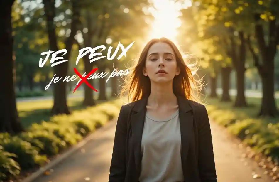 Pensée positive dans sa routine quotidienne