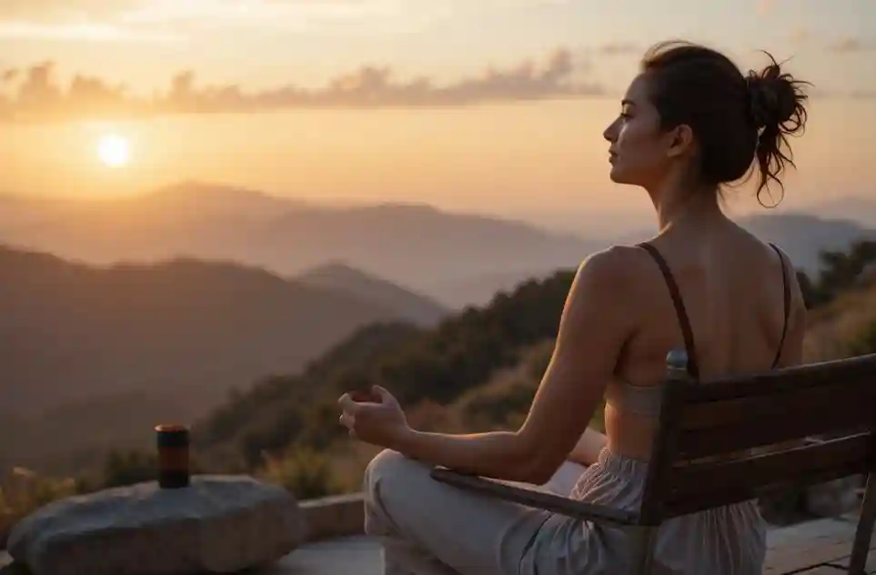 Pensée positive dans sa routine quotidienne