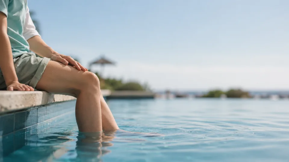 Aquaphobie enfant : comment la sophrologie aide votre enfant à vaincre la peur de l'eau