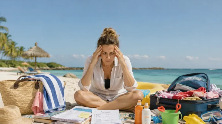 Charge mentale pendant les vacances : comment souffler enfin