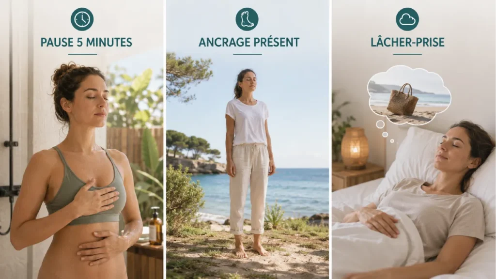 Charge mentale pendant les vacances : comment souffler enfin