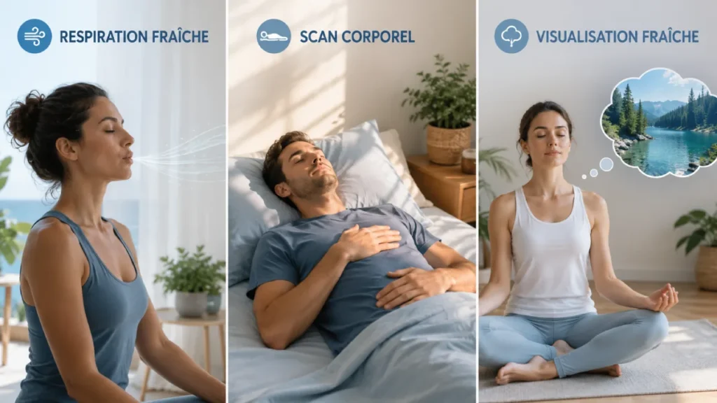 Sophrologie et canicule : comment mieux dormir et récupérer