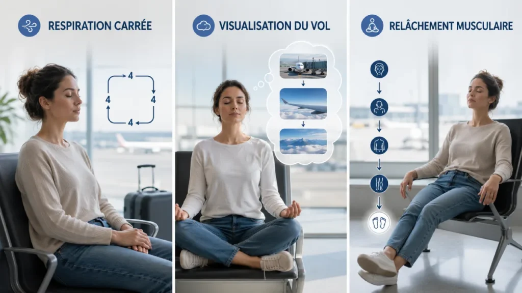 Sophrologie et peur de l'avion : comment voyager sereinement
